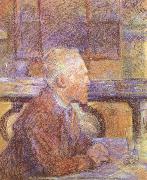 Portrait of Vincent van Gogh toulouse-lautrec